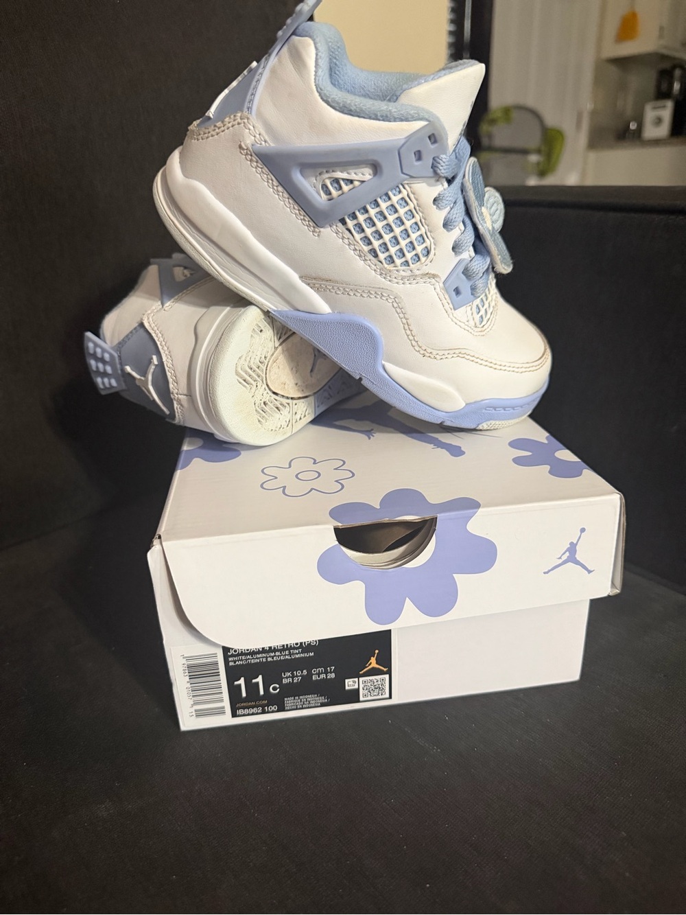 Jordan Preschool Kids Forget Me Not Retro 4